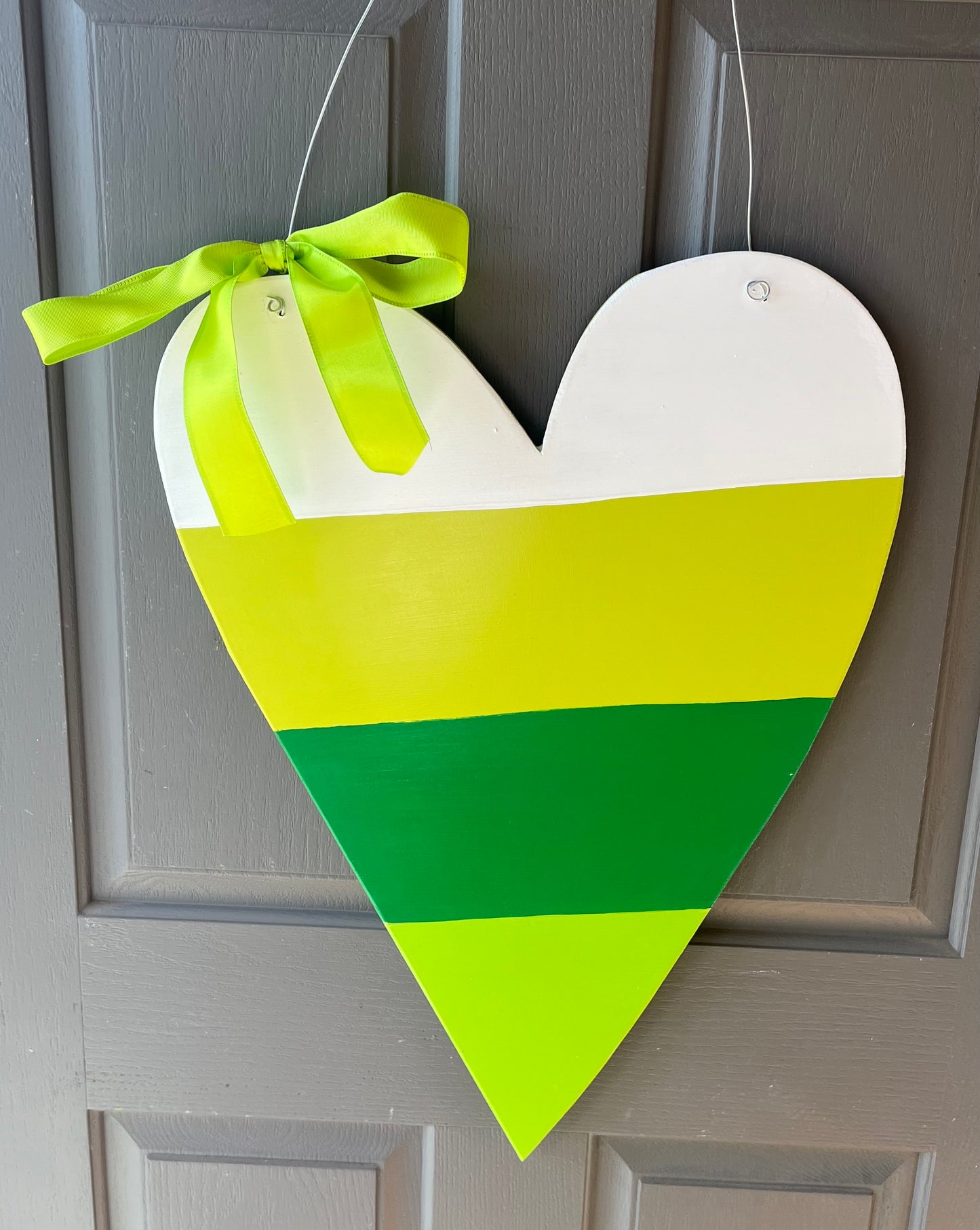 Striped Shamrock Heart - Self Checkout at Creative Collabs
