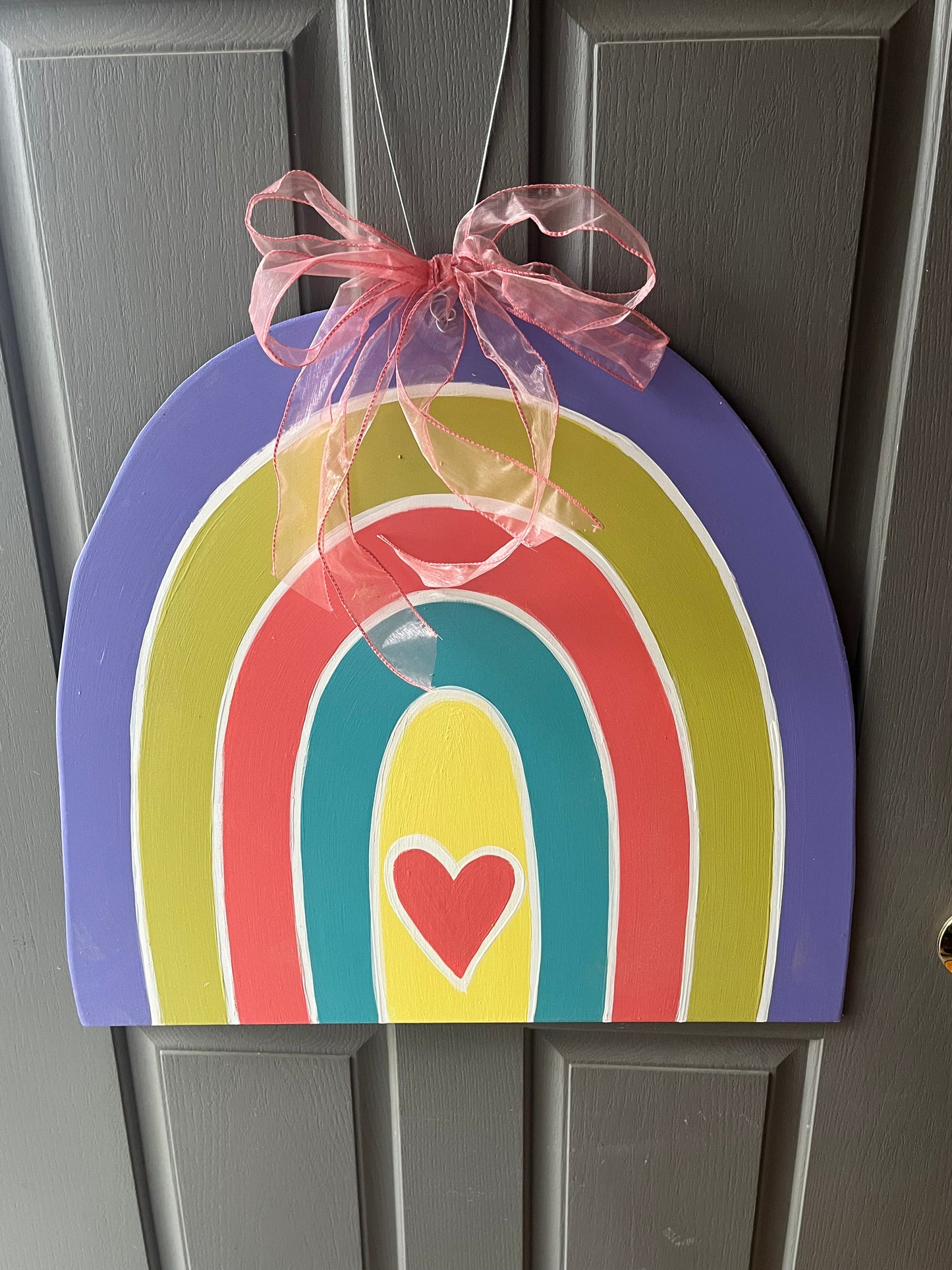 Rainbow w/heart - Self Checkout at Creative Collab Collection