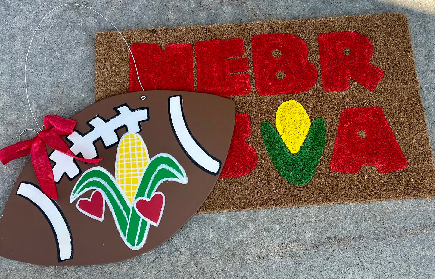Corn Cob Football - Self Checkout at Creative Collab Collection