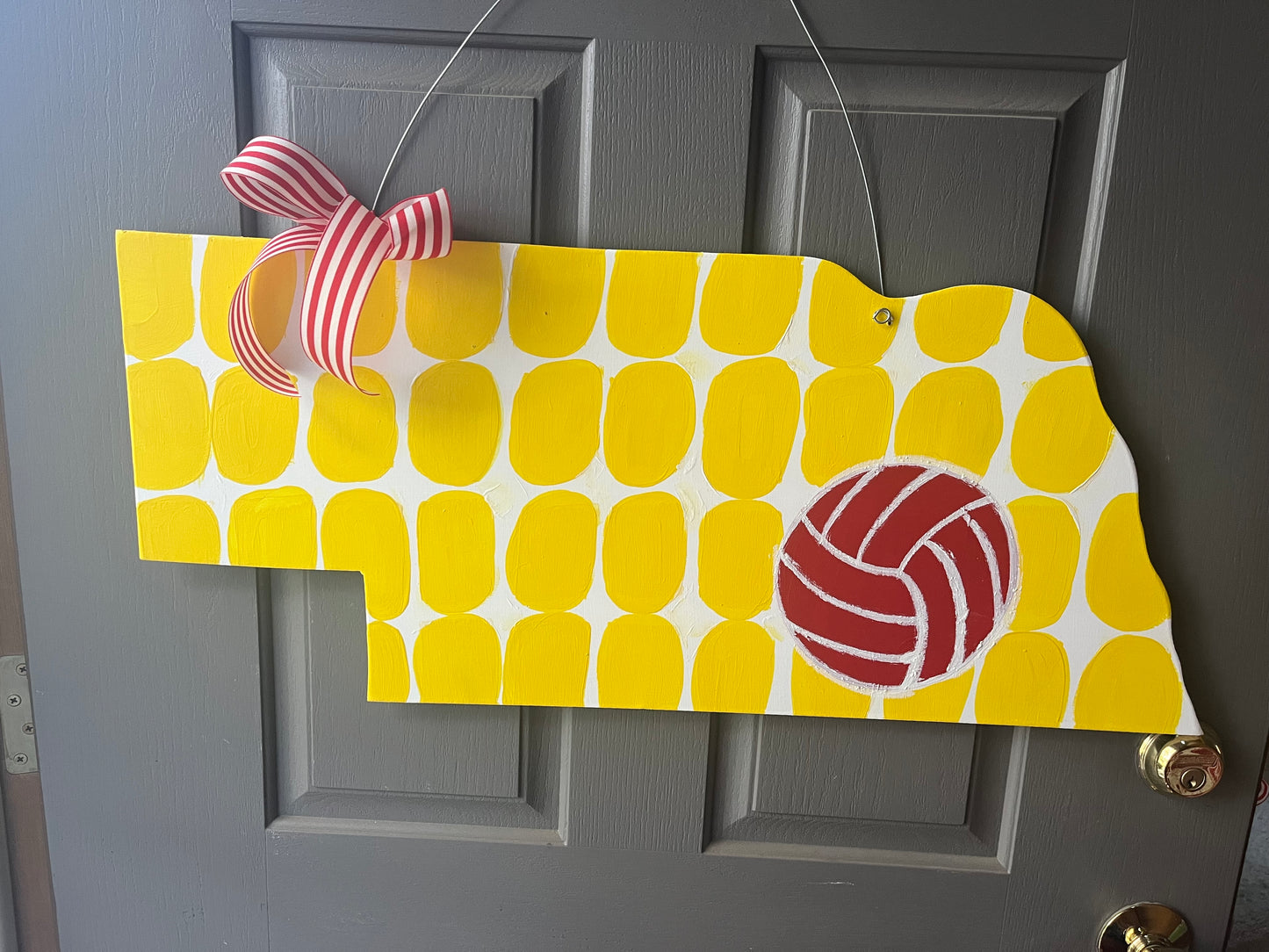 State - Corn w/volleyball - Self Checkout at Creative Collab Collection
