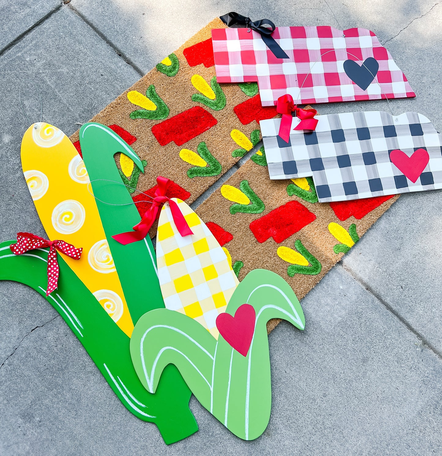 State Red and White Buffalo Plaid - Self Checkout at Creative Collab Collection