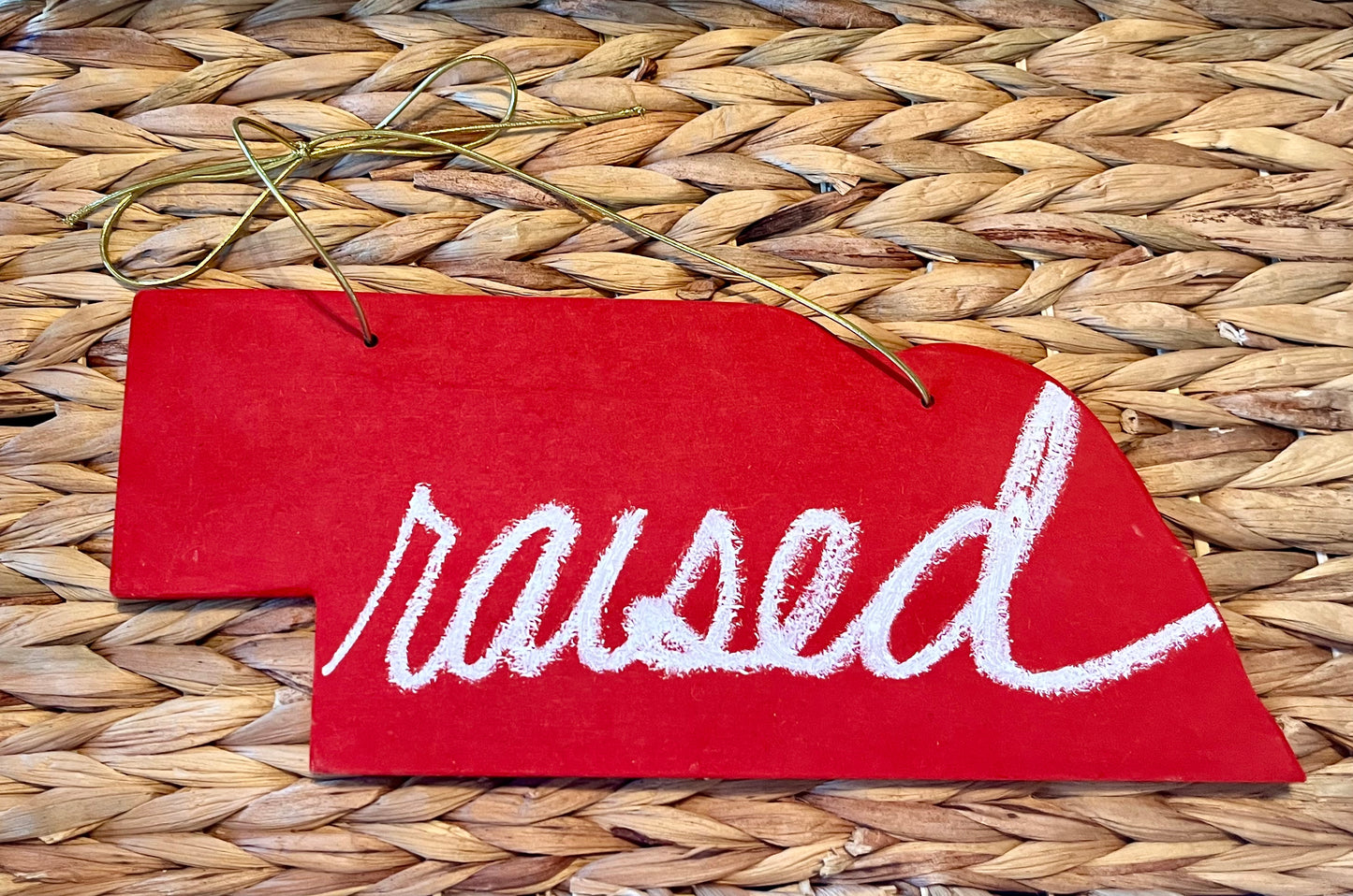 State Ornaments - White w/The Good Life