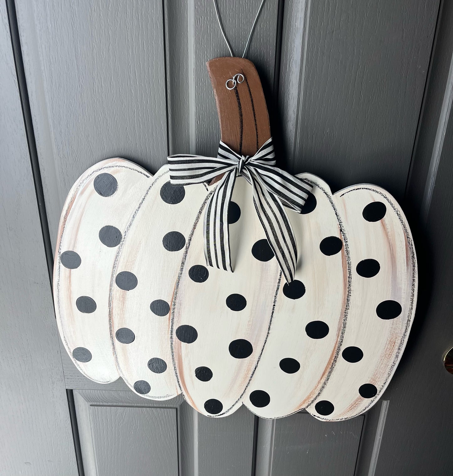 Gourd/Cream with Black Dots - Self Checkout at Creative Collab Collection