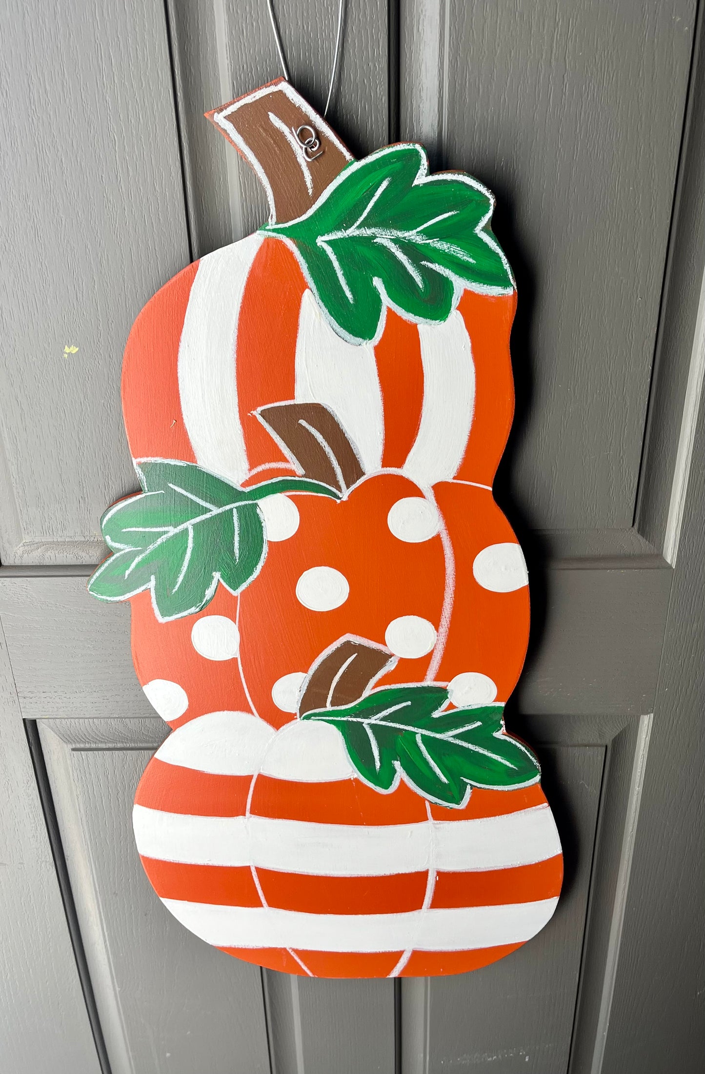 Pumpkin Trio with Leaves - Self Checkout at Creative Collab Collection