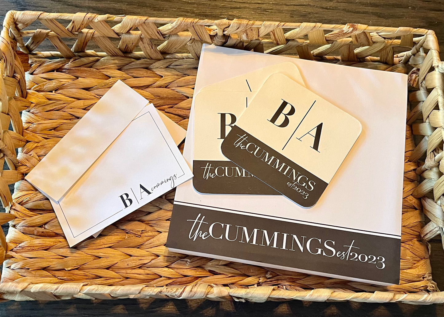 Monogram Paper Set - Self Checkout at Creative Collabs