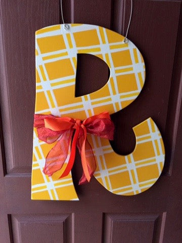 Custom Monogram Letter
