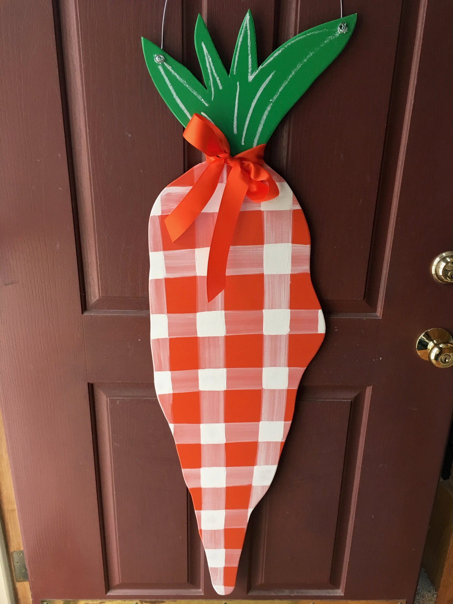 XL Carrot - Buffalo Plaid