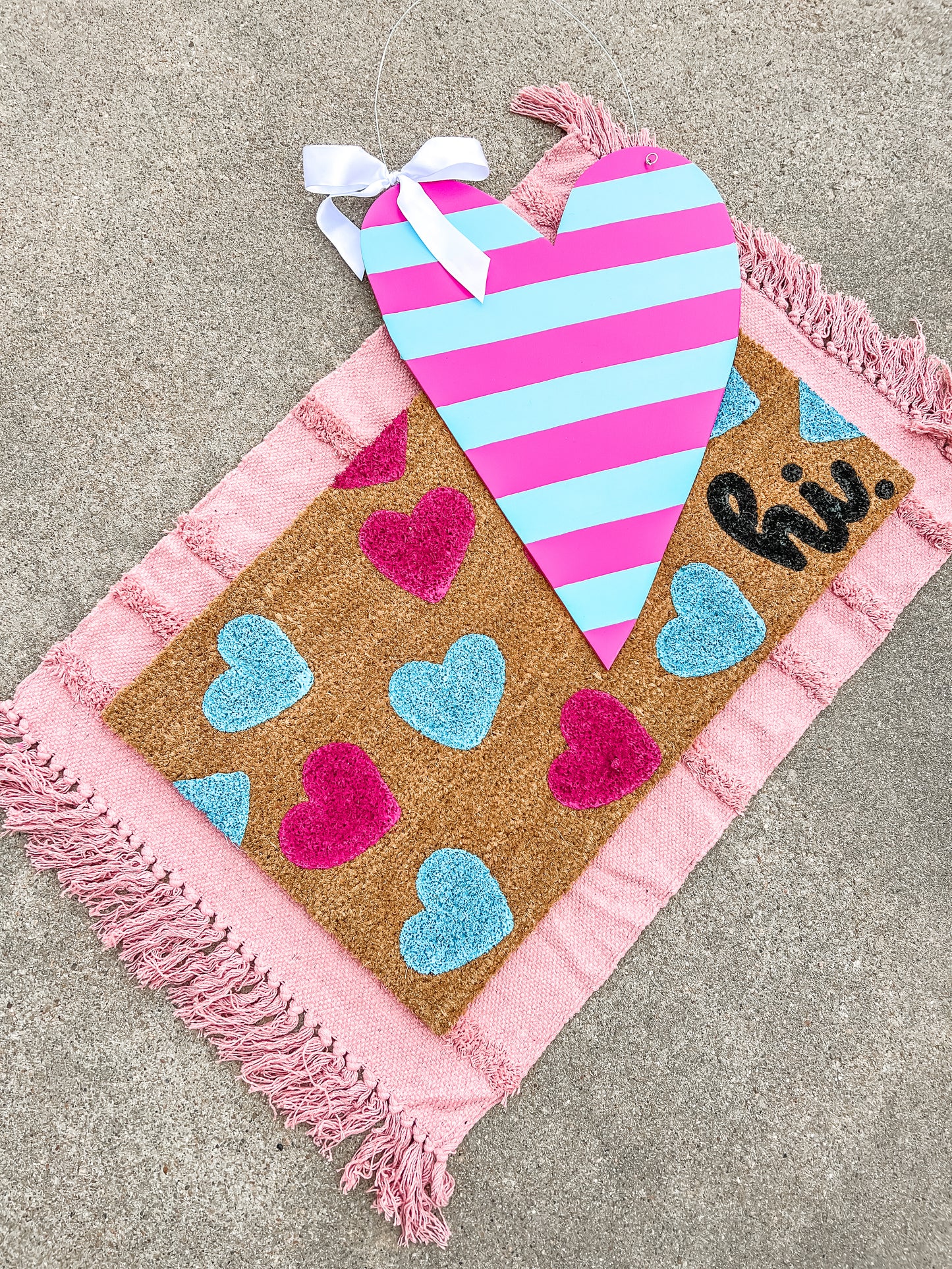 HEART BLUE/PINK