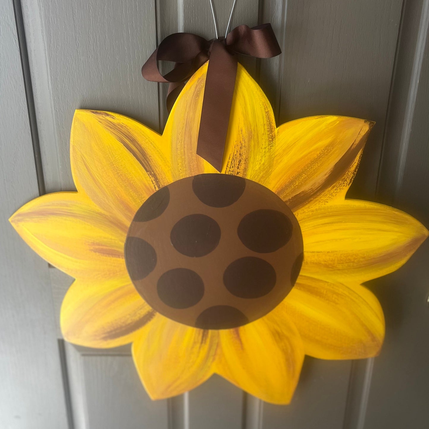 Sunflower/Brown Dots - Self Checkout at Creative Collab Collection