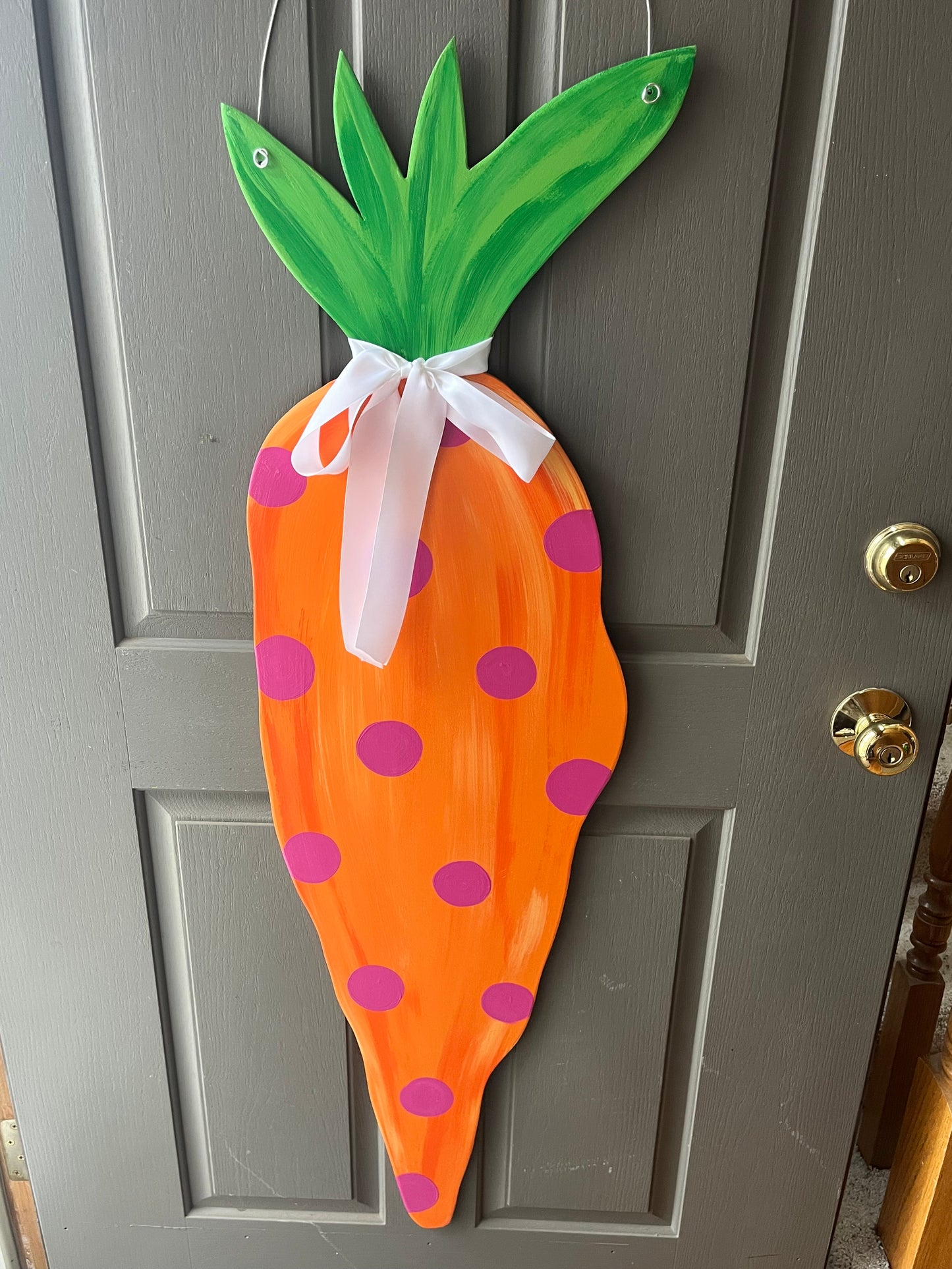 XL Carrot - w/HP Dots - Self Checkout at Creative Collab Collection