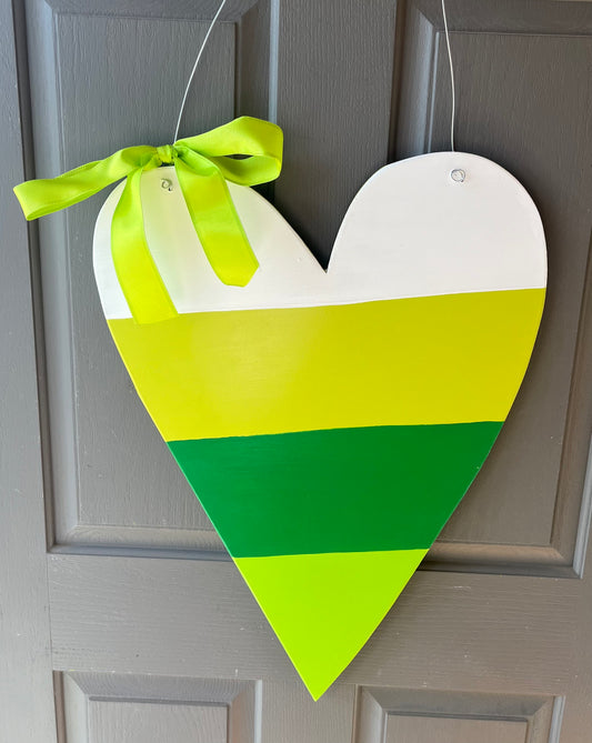Striped Shamrock Heart - Self Checkout at Creative Collabs