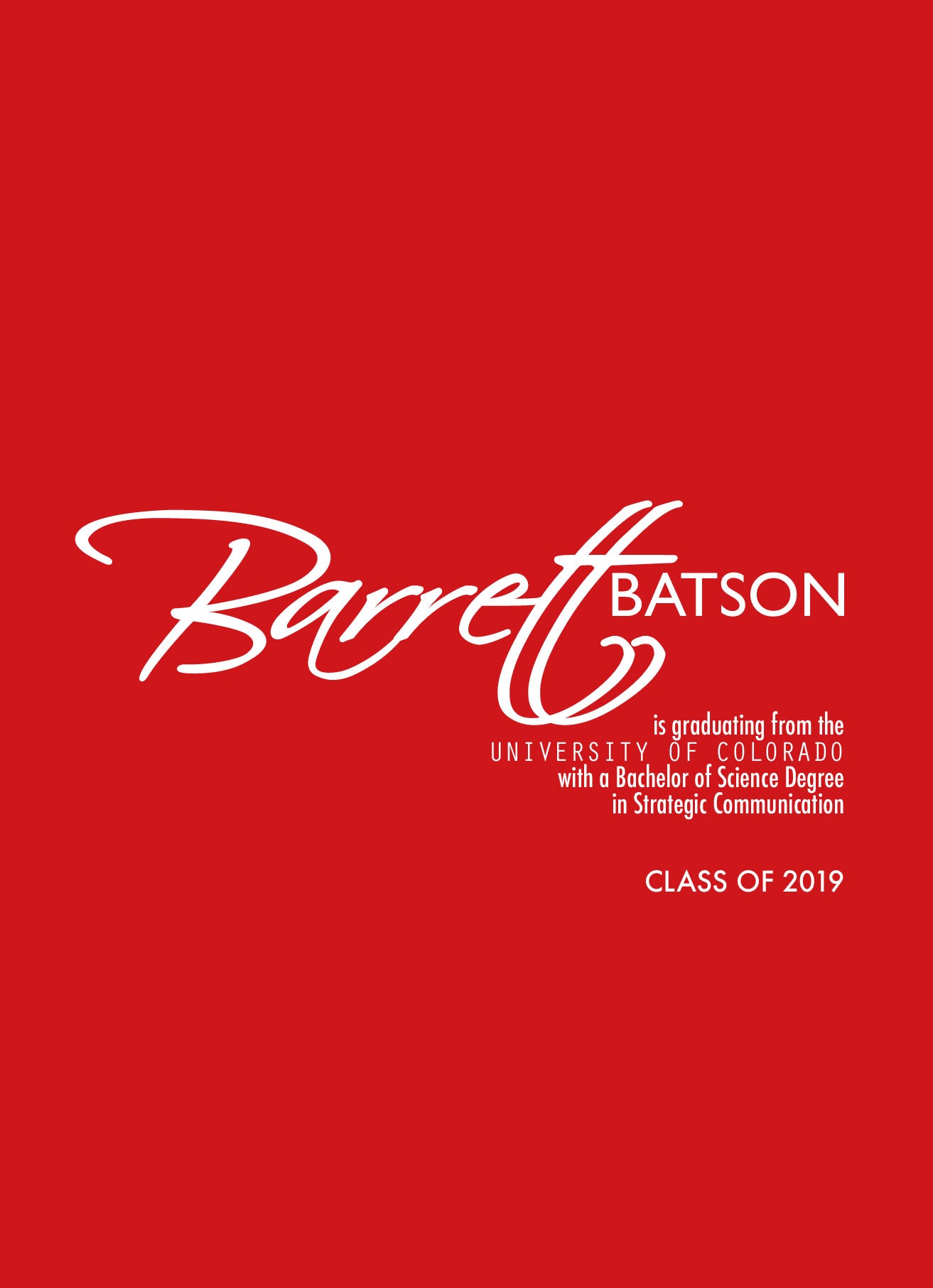 Graduation Announcements