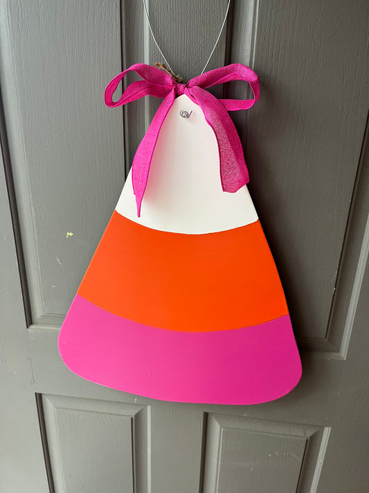 Hot Pink/Orange Candy Corn - Self Checkout at Creative Collab Collection