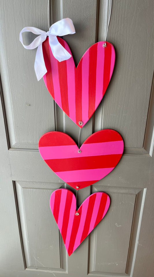 Heart Trio - Self Checkout at Creative Collabs - SOLD