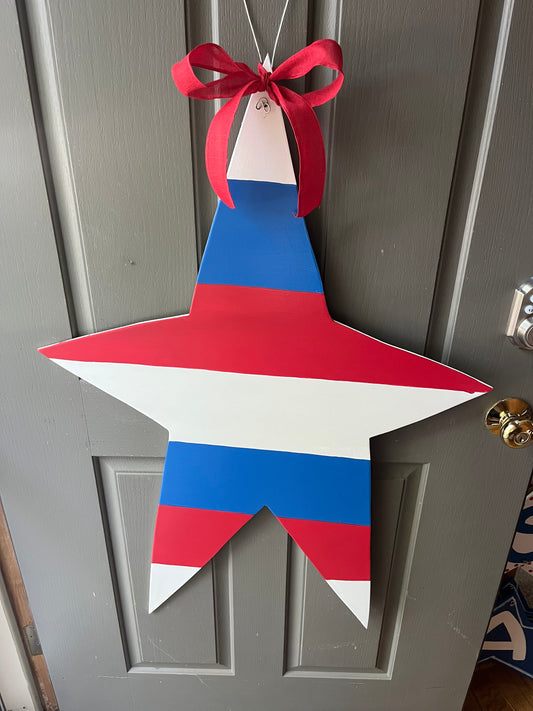 XL Star w/stripes - Self Checkout at Creative Collab Collection