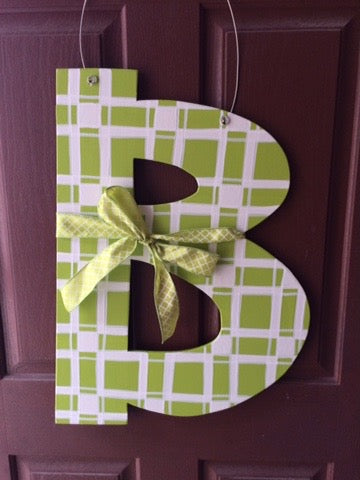 Custom Monogram Letter