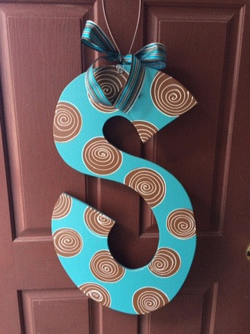Custom Monogram Letter