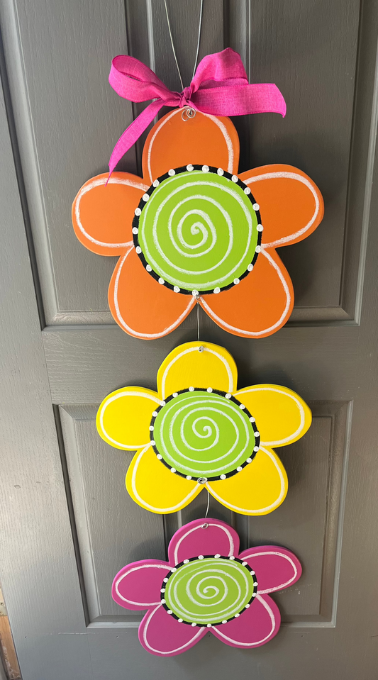 Flower Trio