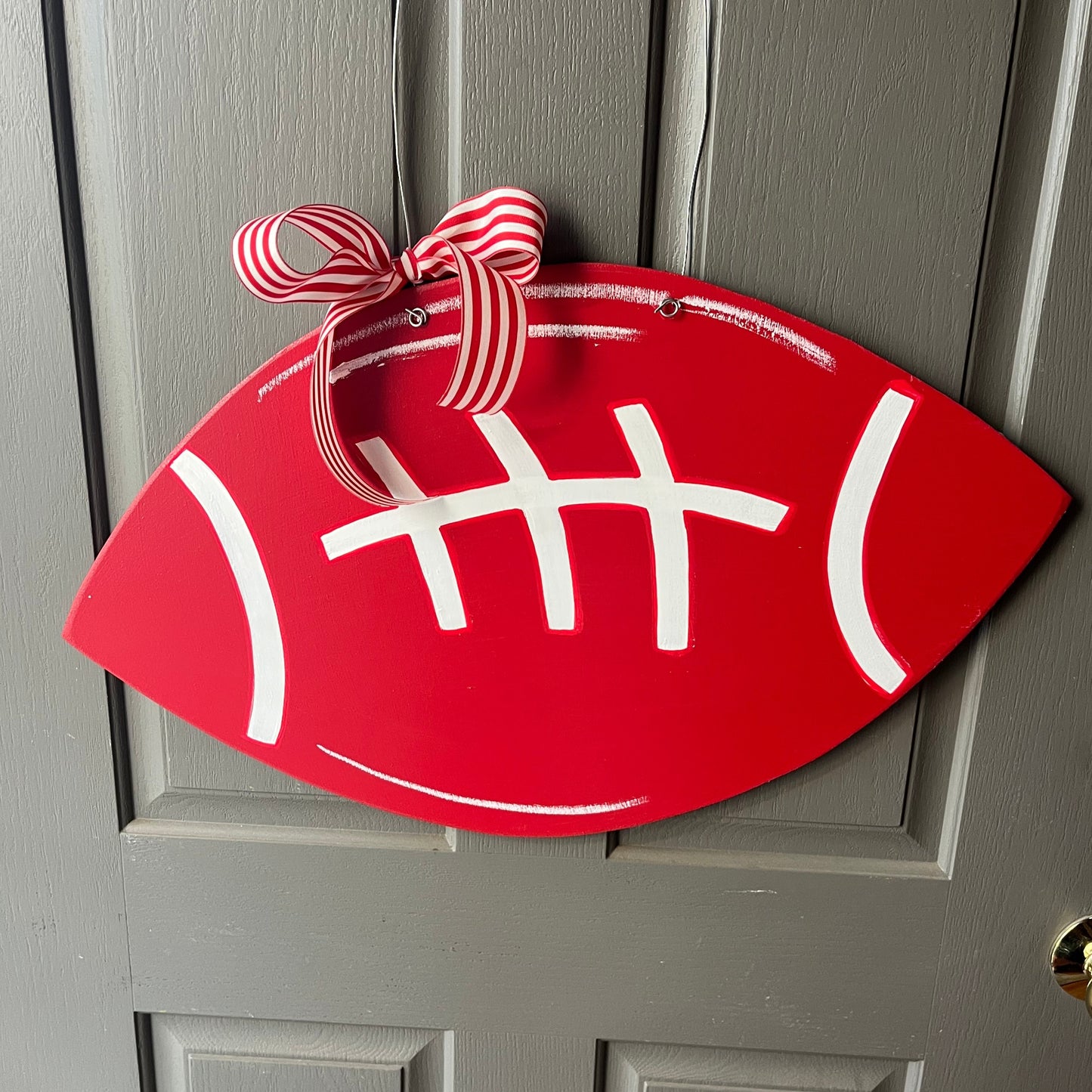 Red Football - Self Checkout at Creative Collab Collection