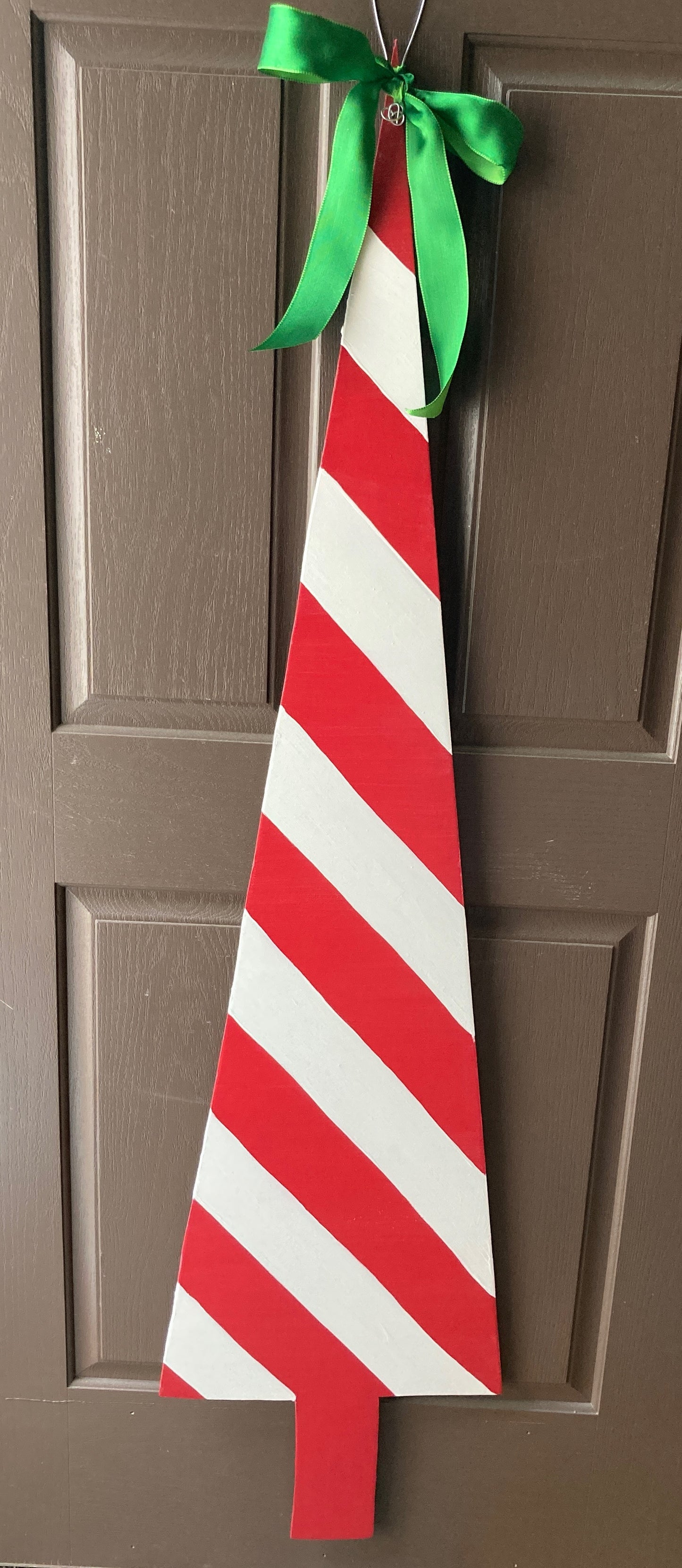 XL Tri-Tree Red & White Stripe